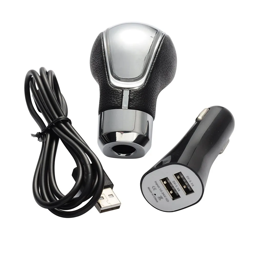 Сенсорный активированный светодио дный LED шестерни ручка переключения свет кожа