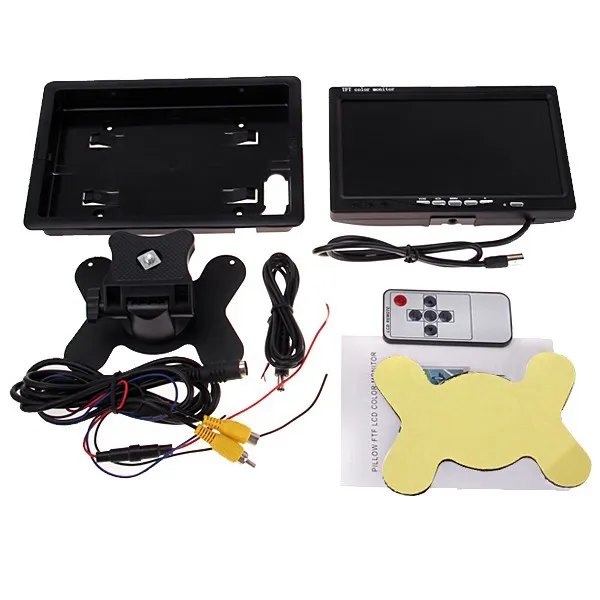 7 &quotTFT LCD AV цветной широкоэкранный автомобильный SUV RV MPV монитор заднего вида|monitor