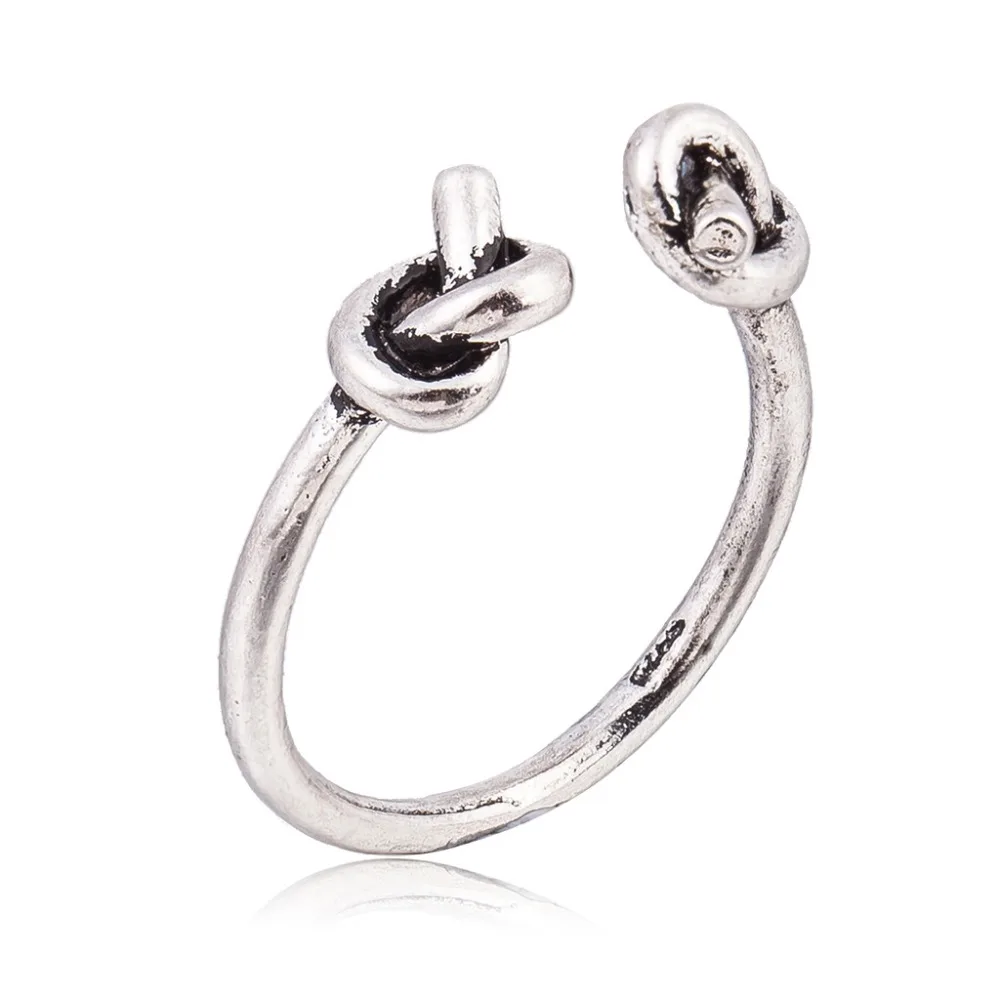 

Special Designed Double Knots Vintage Open Adjustable Rings For Women