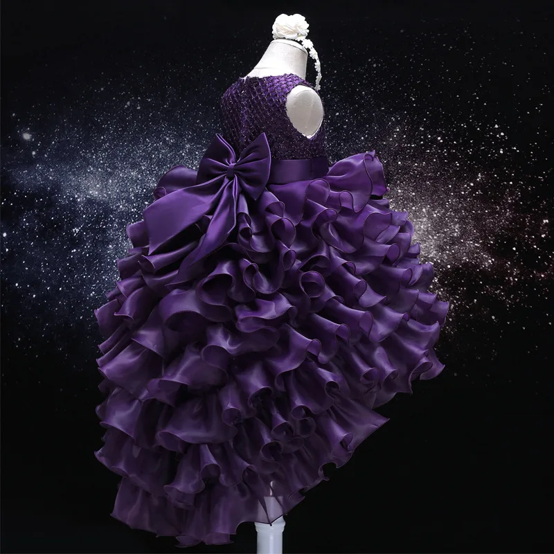 Kids Dresses for Girls Princess Dress Clothes Wedding luxury Gown Toddler Girl Formal Ball Baby Teenage Costumes | Детская одежда и