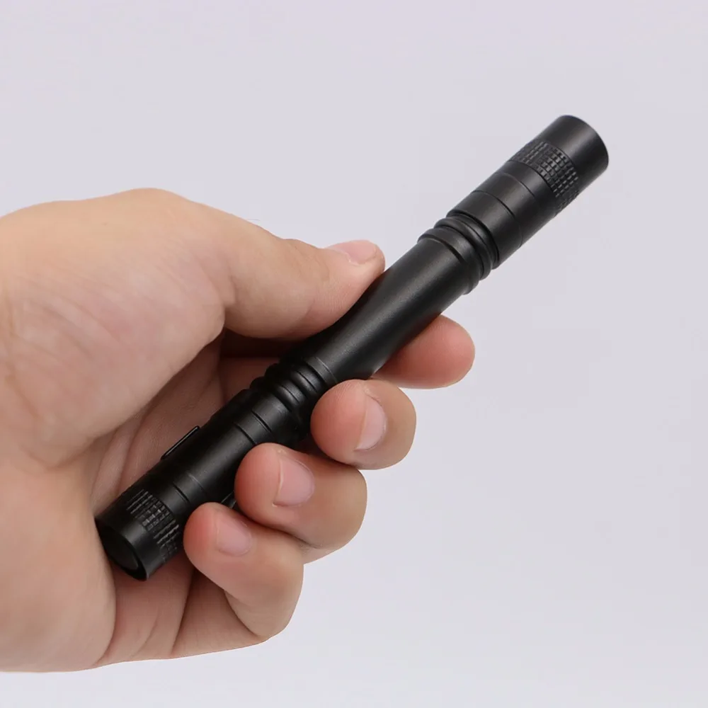 Flashlight Pen Light Portable Mini LED Torch XPE-R3 Flash 800LM Led Tactical Lamp for Hunting Camping | Лампы и освещение