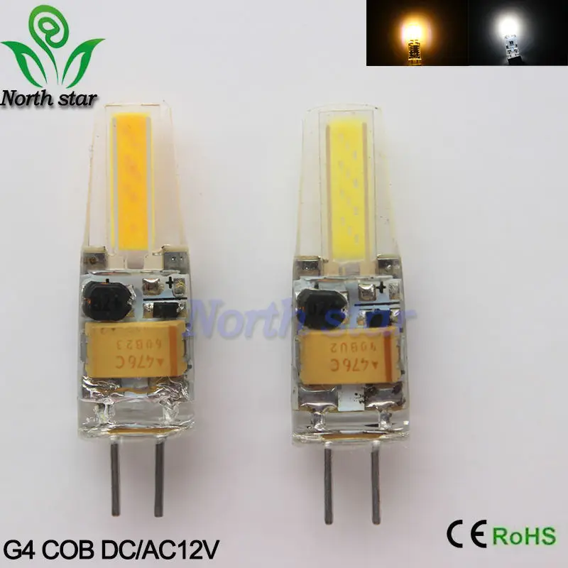 Светодиодная лампочка G4 SMD для прожекторов сменные Галогенные LED лампы и люстр 10