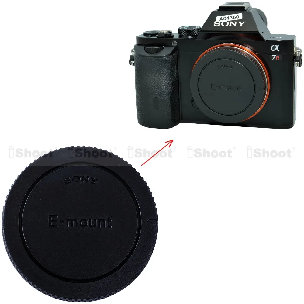 Крышка корпуса камеры для Sony NEX E-mount Micro SLR Camera NEX-5 NEX-5N NEX-5R и Задняя крышка объектива