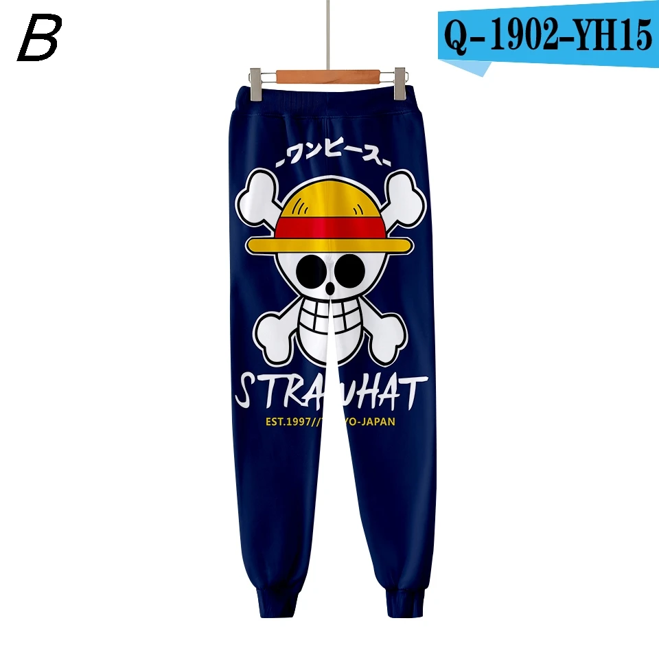 Бежевый One Piece Aventure Model Hot Anime 3d Pants Men Cosplay Trousers Jongens Straw Monkey D Hip-hop Plus Size Baseball Pants Vrouwen - Цвет: Бежевый