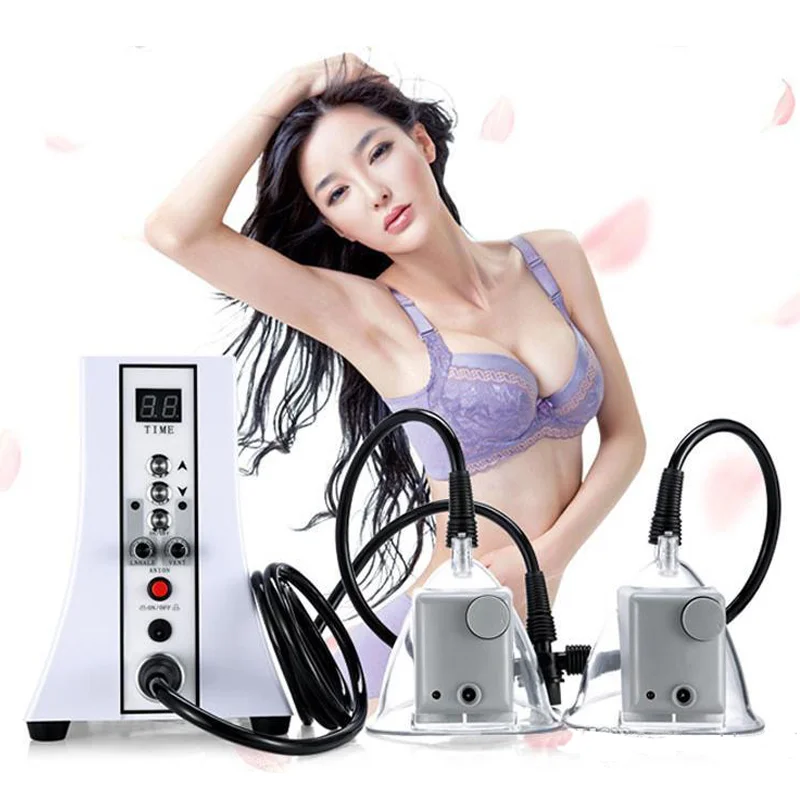 

Electric vaccum breast enlargement machine breast lifter women personal care cupping therapy health care tools