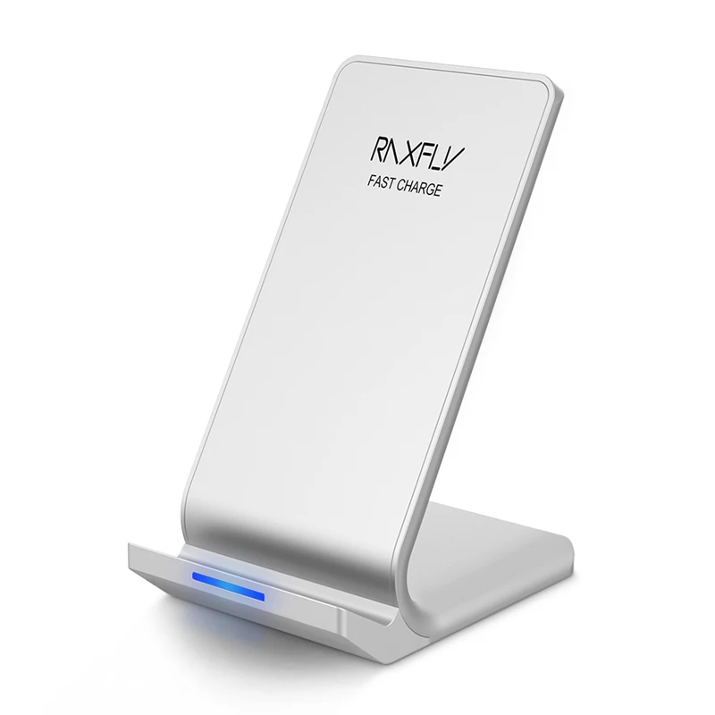 type 2 white charger RAXFLY 10 Вт Быстрая зарядка для samsung S10 S9 S8 iPhone X XS Max XR QI беспроводной зарядное устройство для Xiaomi USB зарядные устройства для телефонов подставка держатель - Тип штекера: type 2 white charger