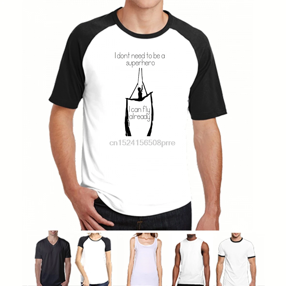 Мужская забавная Футболка женская крутая футболка Super Fly Aerialist Superhero Aerial silks tshirt