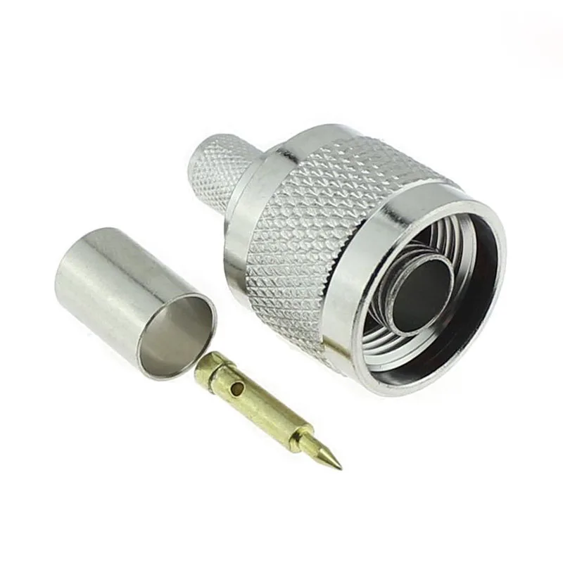 

5 шт. коаксиальные разъемы RF N-J-C-5 N Male Crimp 50-5 N/L16 Male -5 Connector
