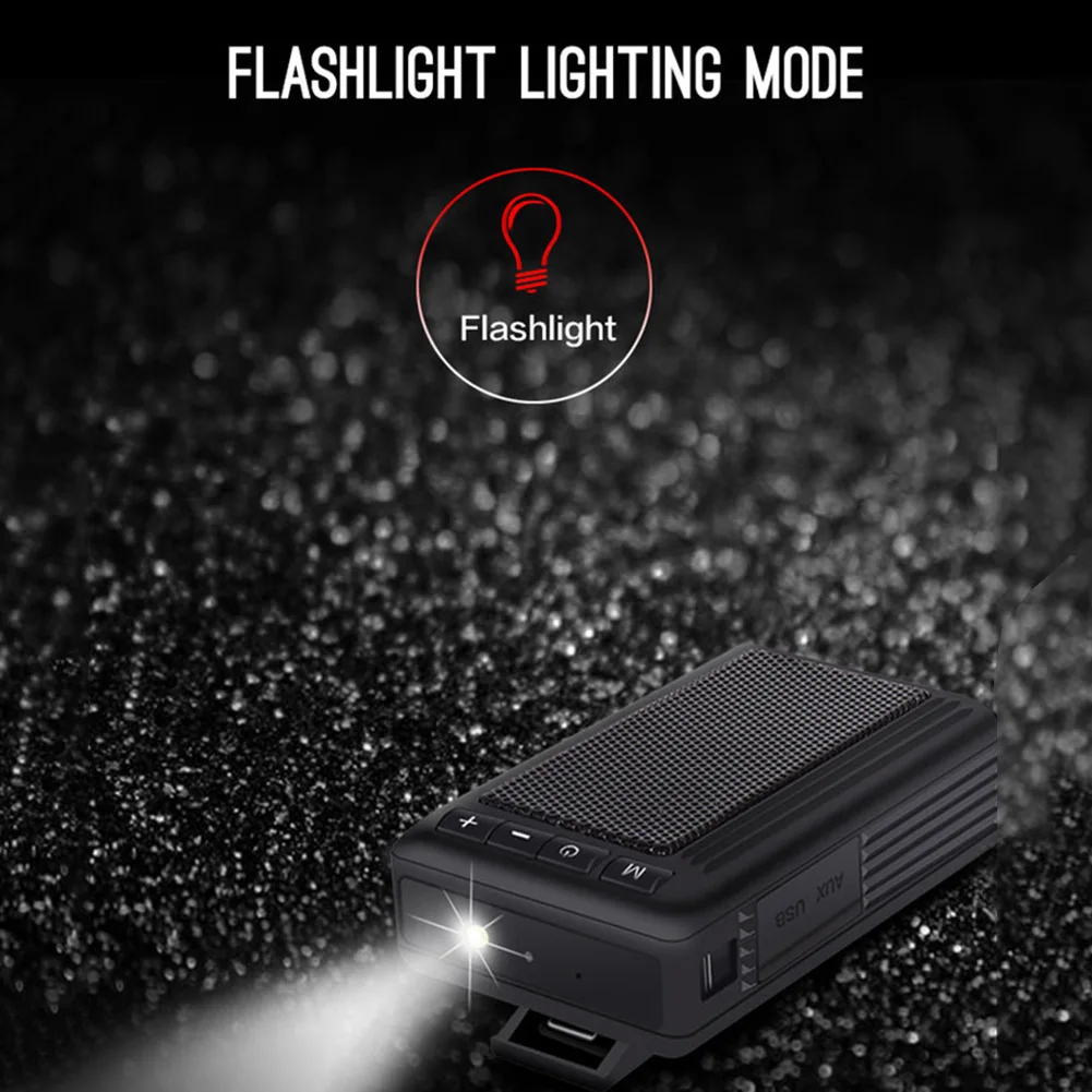 GT01 пожилых радио Bluetooth фонарик портативный мини-карты открытый альпинизм площадь пение водонепроницаемый динамик