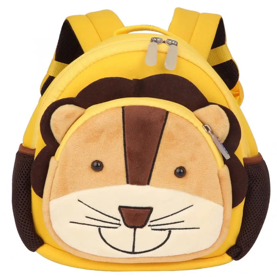 Baby Anti-lost Backpack Leash 3D Cartoon Kids Walking Safety Harness Travel Backpack Children Schoolbag Bag