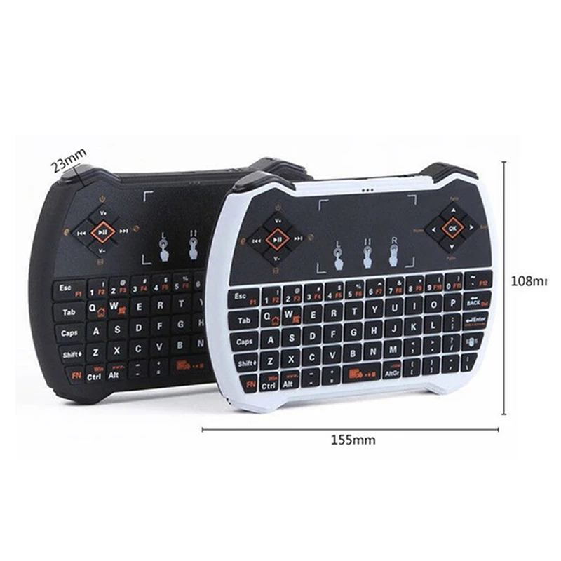 2019 R6 Mini Wireless Keyboard 2.4Ghz Fly Air Mouse Remote Control with Gaming Touchpad for PC USB HTPC | Электроника