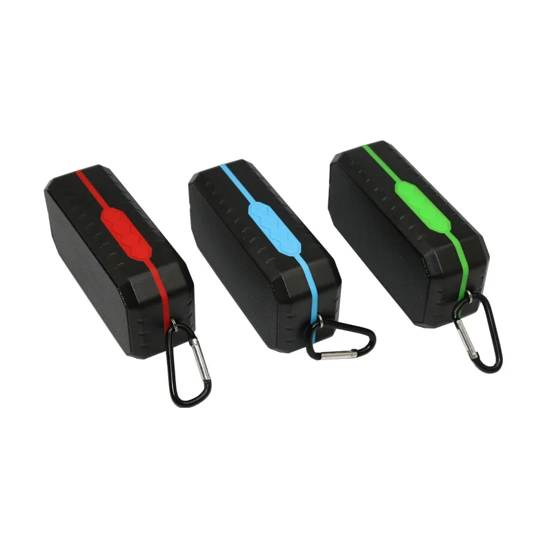 Водонепроницаемый портативный динамик bluetooth молния НЧ пыле противоударный parlante