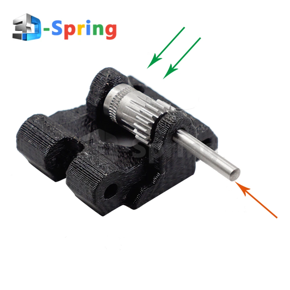 Двойная шестерня для Btech Extruder Prusa I3 MK2 MK3 приводное колесо Cr 10 Cr10s Ender 3 3D принтера