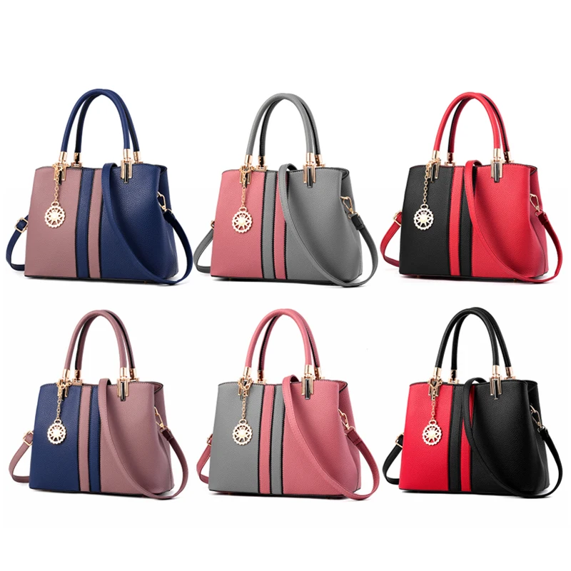 Alandtus Women Patchwork Handbags Crossbody Bags For 2019 Ladies Messenger Makeup Bag Sac A Main Mochila Mujer | Багаж и сумки