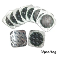 36pcs75mm round natural rubber outer tube vacuum tyre cold patch film repair material for car and truck appropriation