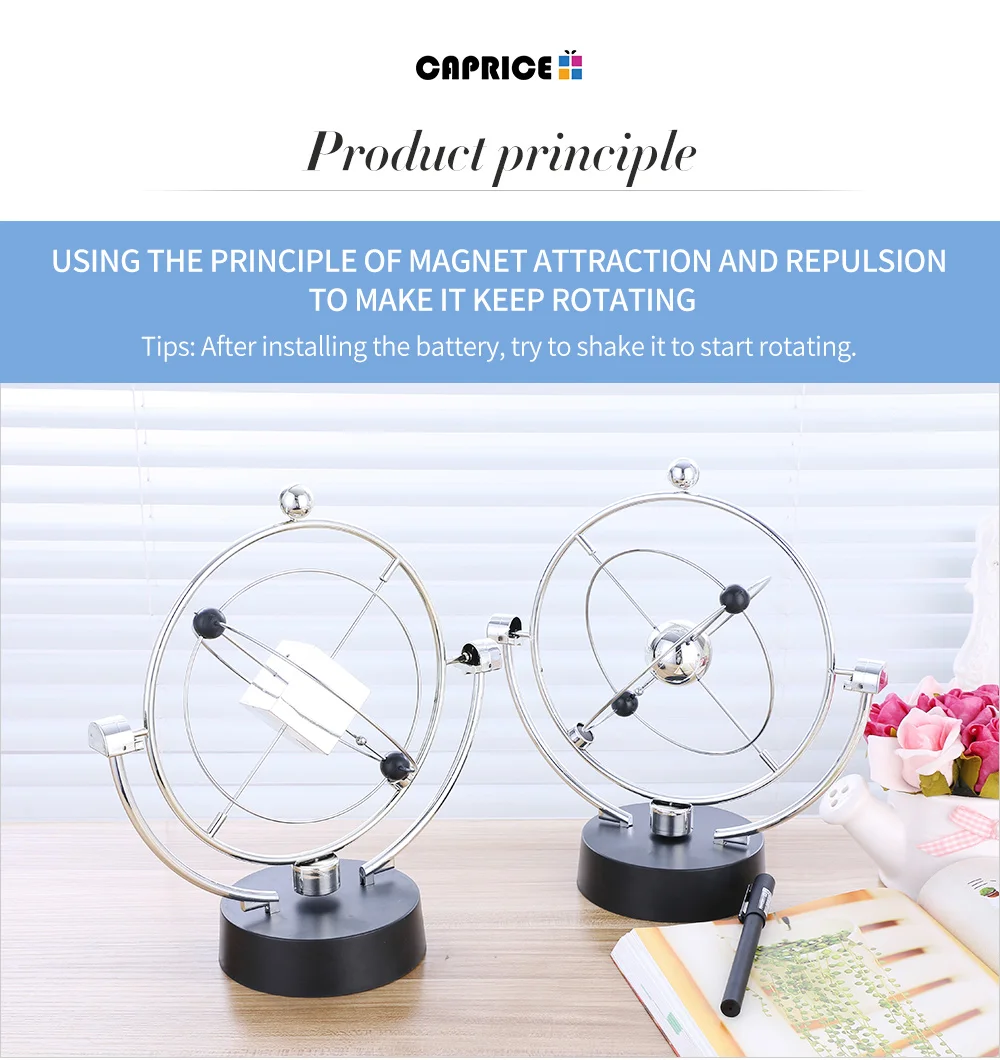Баланс Ньютона Колыбель магнит электронный маятник пластиковый базовый держатель Ньютона настольная игрушка орнамент украшение дома NC-YHX