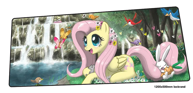 Коврик для мыши my little pony 1200x500 мм цветной игровой коврик рождественские подарки