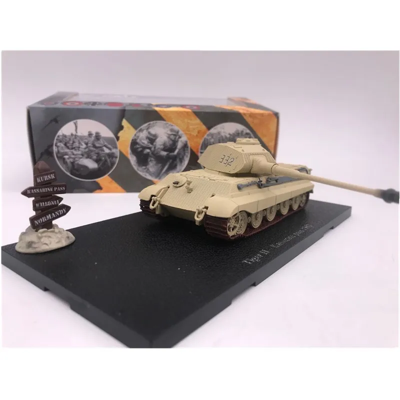 1/72 Тигр 2-валлония 1944 литой Атлас Второй мировой войны танк военные модели |