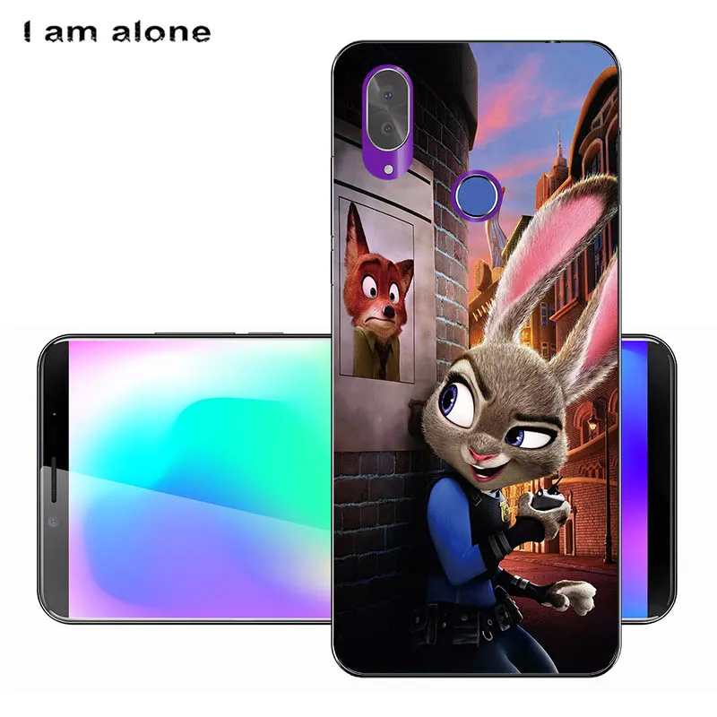 Solf TPU HH81 Чехлы для телефонов I am alone, для Cubot X19, 5,93 дюйма, мягкие, TPU, для мобильных телефонов, милые, модные, с мультяшным принтом, для Cubot X19, сумки - Цвет: Solf TPU HH81