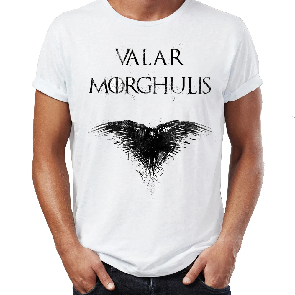 Мужская футболка Игра престолов Valar Morghulis Hodor Hold The Door Bastard Art Awesome Tee | одежда