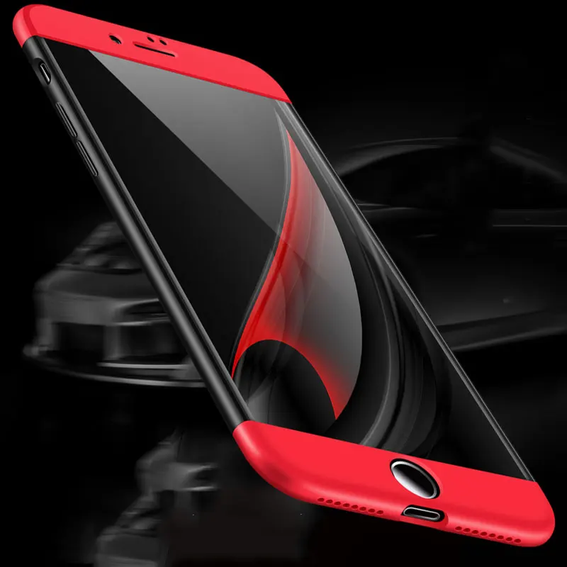 Чехол с полным корпусом 360 для iphone 8 6 s iPhone 7 10 роскошные Fundas 6plus plus чехол X |