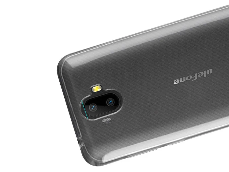 Прозрачный силиконовый чехол для Ulefone S7 телефон защитный случае принципиально