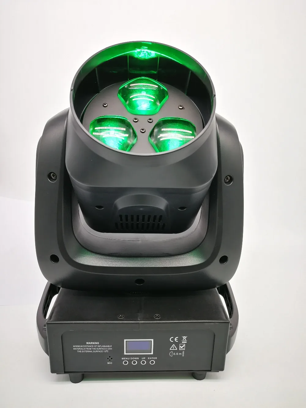 Супер луч 3 шт. x 40 Вт rgbw led увеличение луча wash mini движущаяся головка Дискотека dj