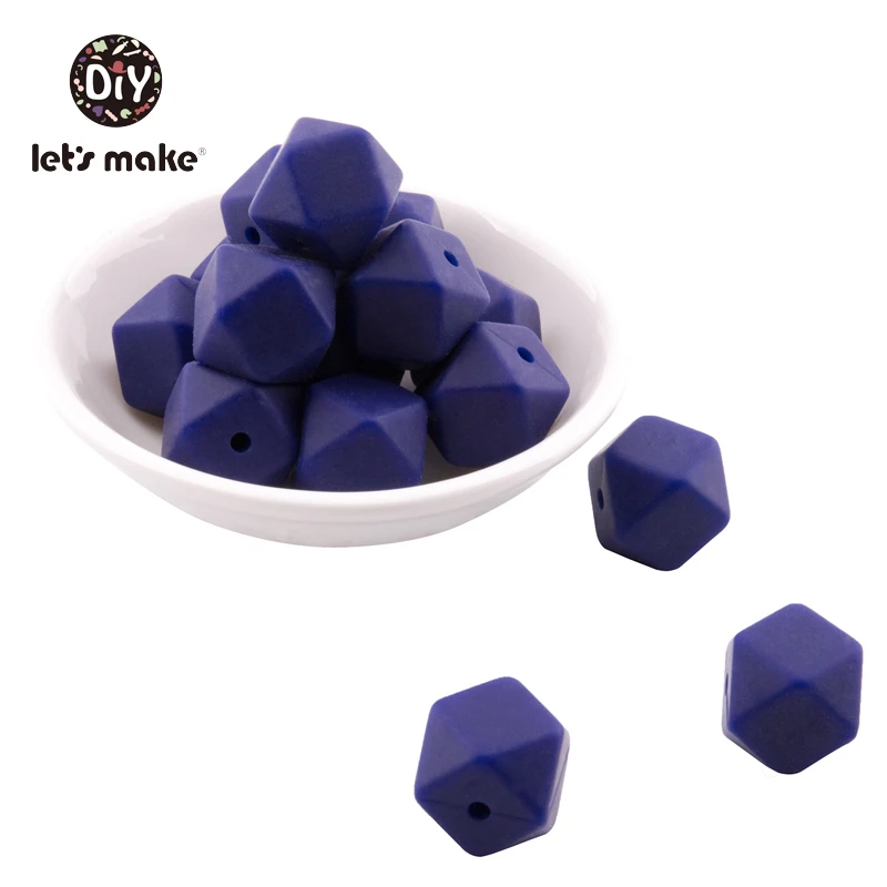 Hexagon 7 5 шт., силиконовые бусины, овечки, Мультяшные животные, Детские Прорезыватели, аксессуары для самостоятельного изготовления, детские товары, прорезыватели, ожерелье, пищевой силиконовый Прорезыватель - Цвет: Hexagon 7