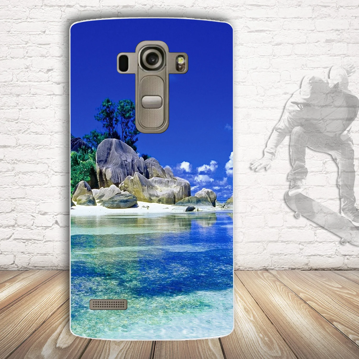 Чехол для LG G4S силиконовый чехол ТПУ задняя крышка G4 Beat роскошный 3D милый H736 H735 H731