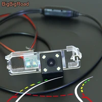 bigbigroad for seat ibiza 6l 6j mk3 mk4 2002 2015 leon exeo car intelligent dynamic trajectory tracks rear view backup camera