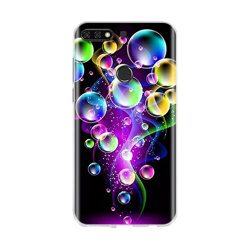 NO.68 Чехол для huawei Y7 /Y7 Prime /Y7 Pro силиконовый 3D милый чехол для huawei Honor 7C чехол для huawei Nova 2 Lite - Цвет: NO.68