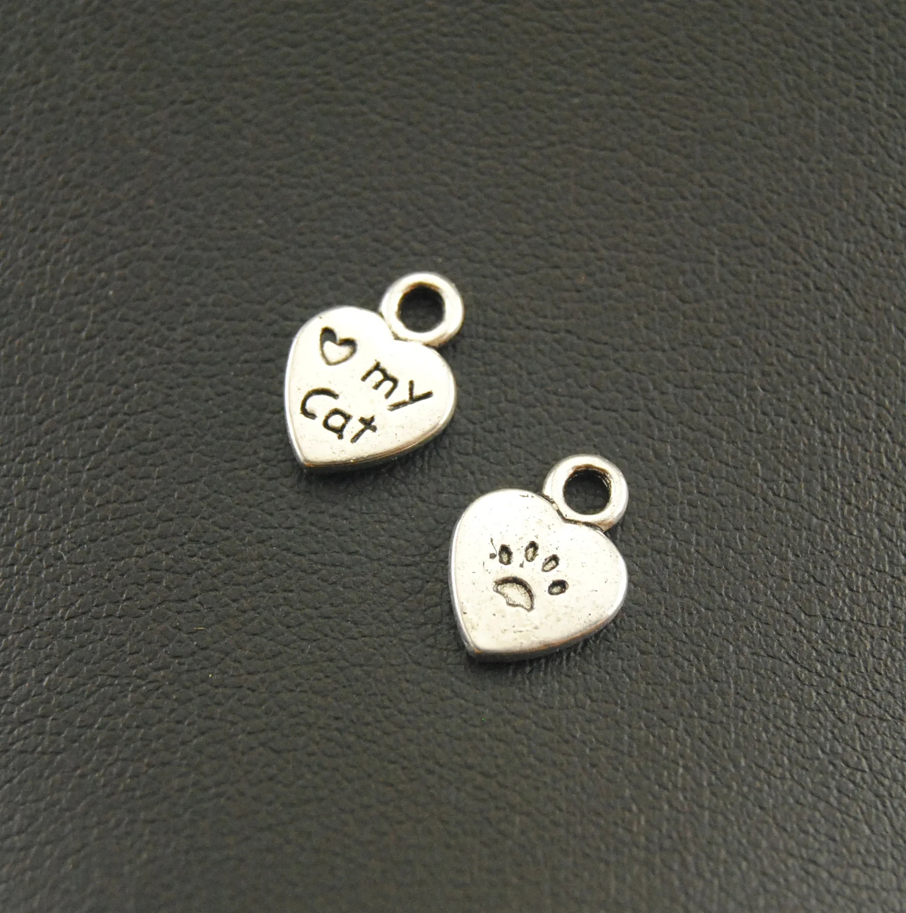 10 шт. серебряные подвески для ожерелий Моя собака и кошка|pendants for jewelry making|jewelry making