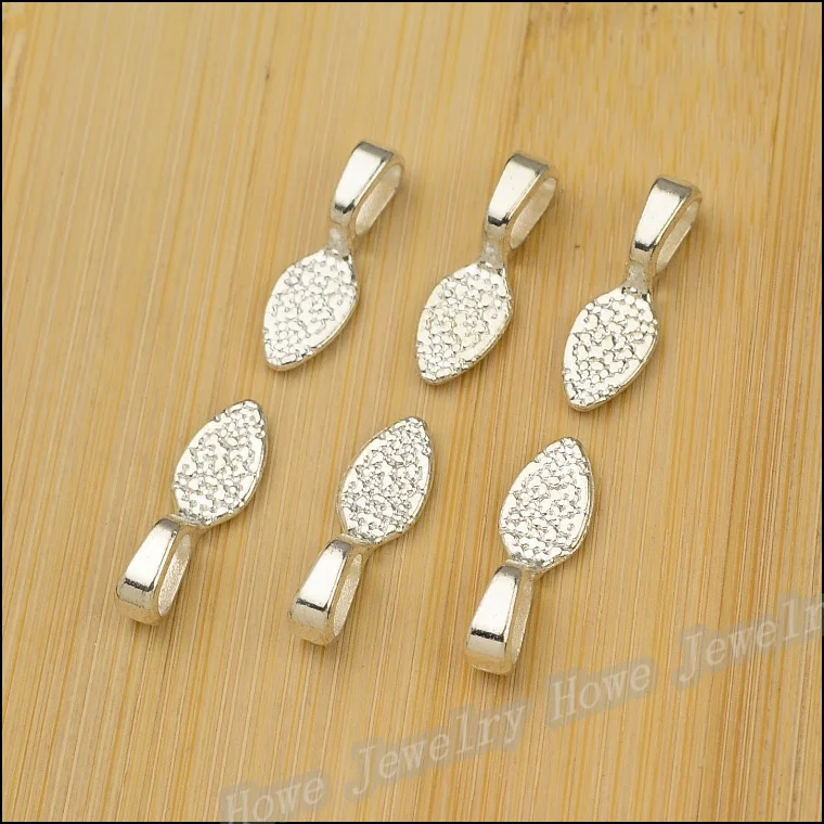 75 шт. Бесплатная доставка зажимы для подвесок и крепежи кулон блестящий