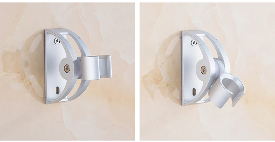 New 8 Inch Indoor Portable Water Saving Square Shower Head Handheld and Wall Mounted High Pressure Shower ABS Durable Plastic