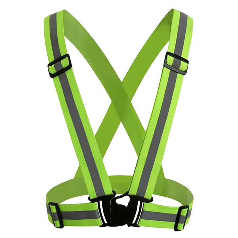 Регулируемый светоотражающий жилет безопасности Светоотражающий Жилет с