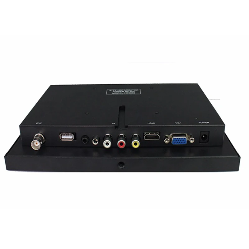 10-дюймовый портативный промышленный металлический монитор HD HDMI VGA AV BNC 1280*800