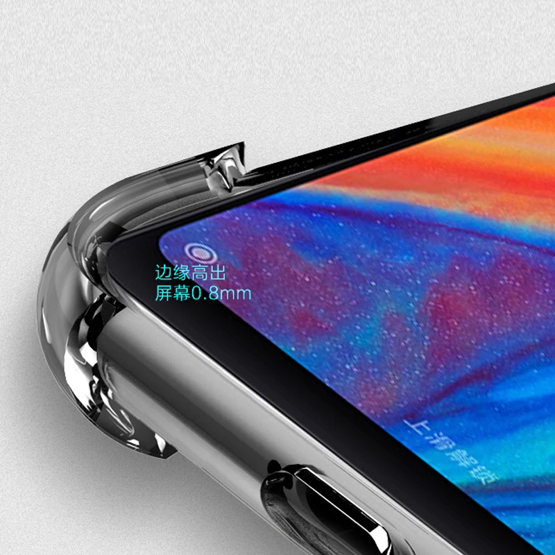 Xinwen Роскошный прозрачный ТПУ Оригинальный чехол для телефона Xiaomi Mi Mix 2 s mix2s