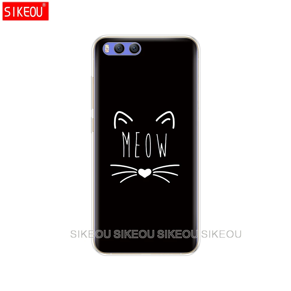 Силиконовый чехол для Xiaomi Mi A1 A2 5 5S 5X6 Mi5 MI6 NOTE 3 MAX Mix 2 2S cat kitty blue eyes cute animal pet|Бамперы| |