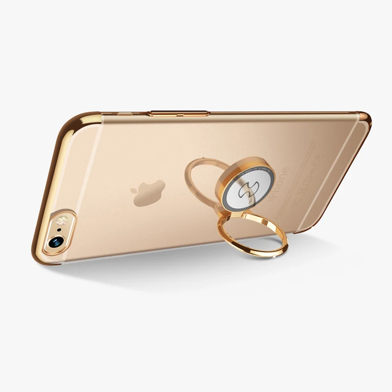 Для iPhone X 7/8 7/8Plus чехол для телефона Xundd Прозрачный жесткий чехол из поликарбоната с изображением защитный чехол-накладка на заднюю панель для iPhone 6 6s чехол Funda с защитой от повреждений и кольцом держателем