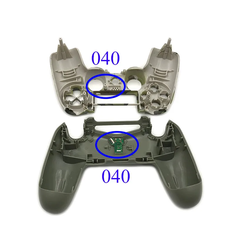 Для Ps4 Pro камуфляжная оболочка армейский зеленый матовый передний + задний