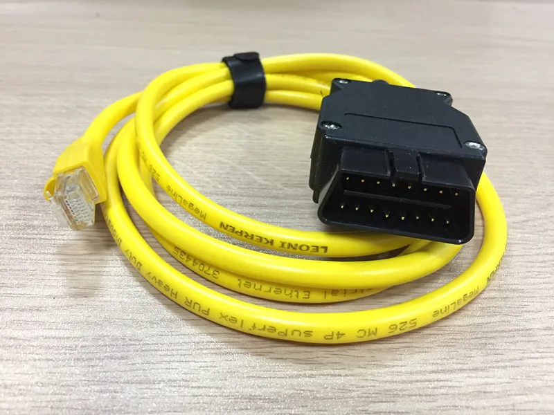 Высококачественный ESYS кабель для передачи данных bmw ENET Ethernet к OBD OBD2 интерфейс E-SYS
