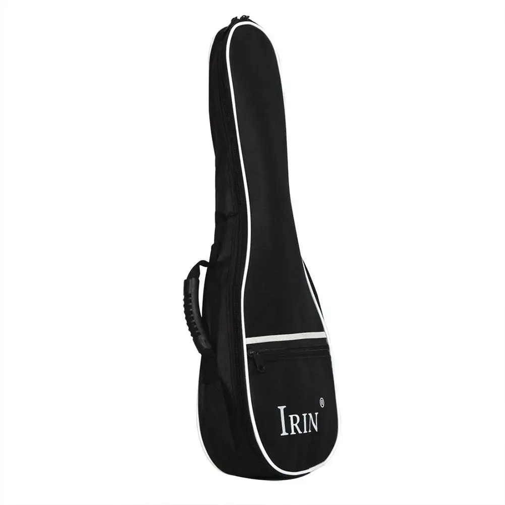 21/23/26 Inch Guitar Bag Oxford Cloth Waterproof Ukulele Cover Bag Soft Case Adjustable Shoulder Straps Guitar Carry Bags Black - Цвет: 21 inches