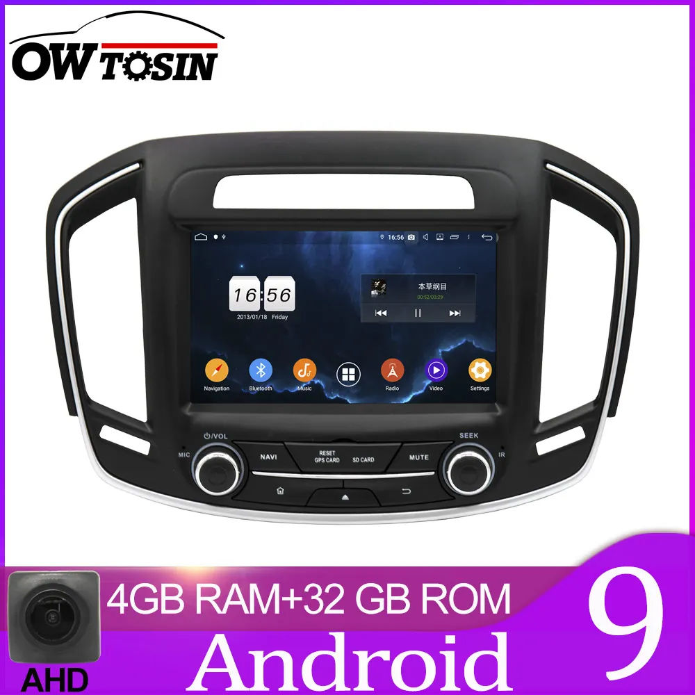 32GB unit only Owtosin Восьмиядерный Android 9,0 Автомобильный DVD Радио для Buick Regal Vauxhall Insignia/Opel Insignia Автомобильный gps навигатор - Цвет: 32GB unit only