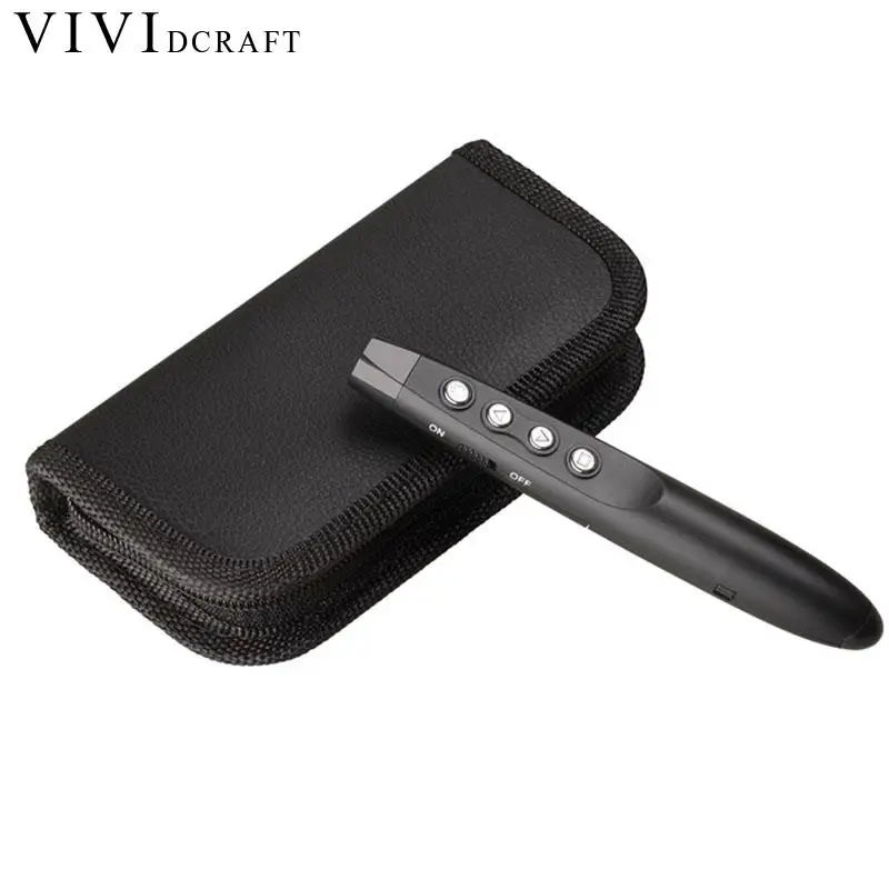 Vividcraft Черный Многофункциональный Беспроводной проекции ручка электронный