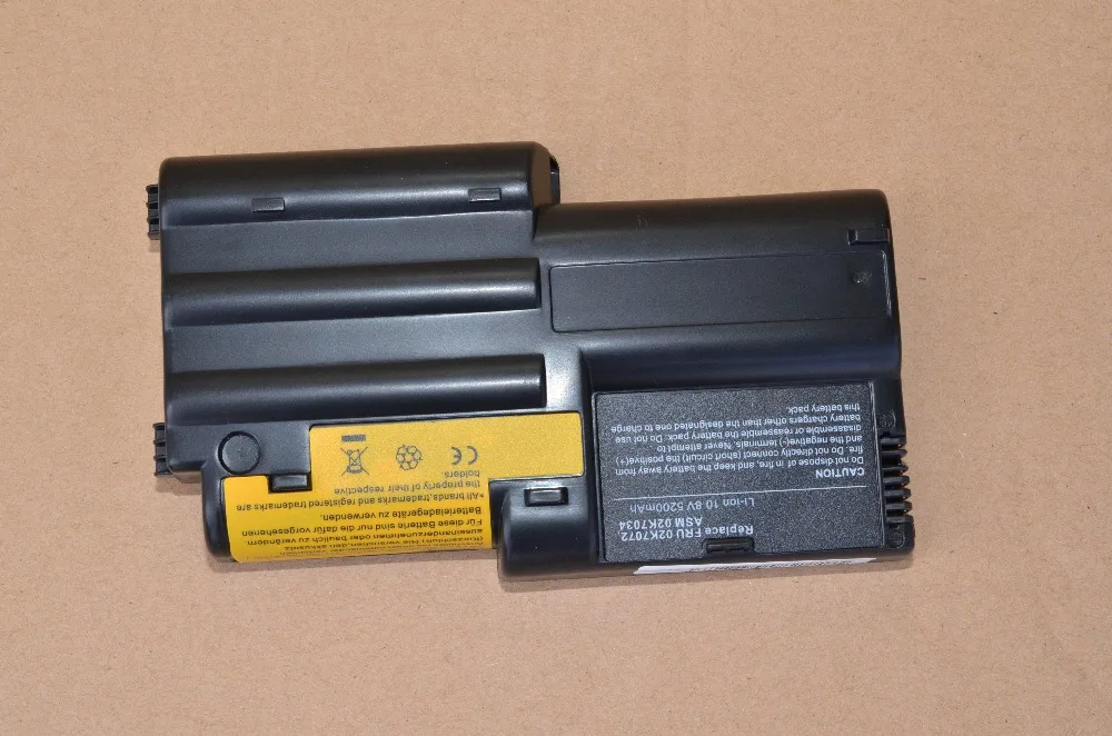 ApexWay 4400 мАч В 6 ячеек 10 8 ноутбука батарея для Lenovo ThinkPad T30 серия 02K7034 02K7037 02K7038 02K7050
