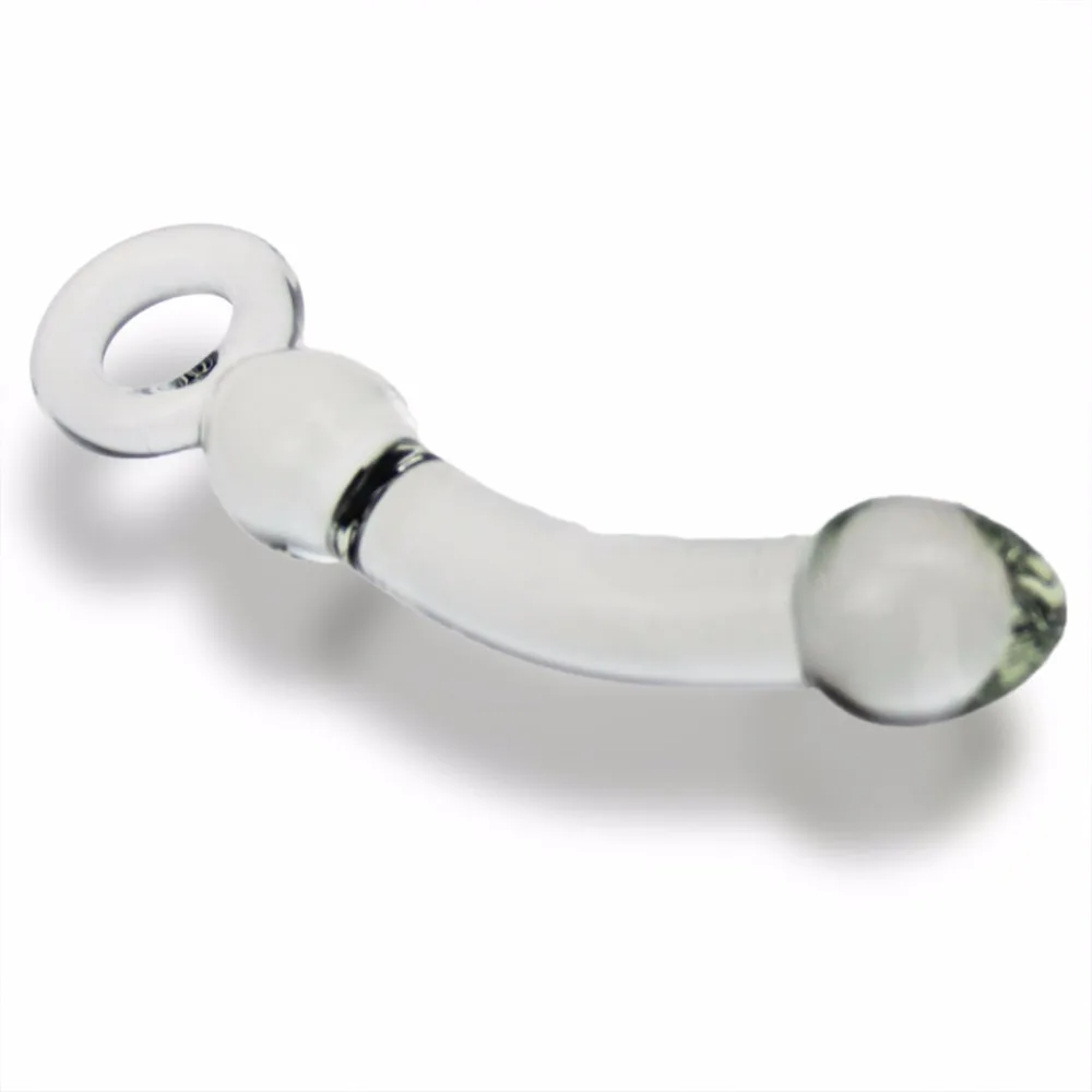 Стеклянная Анальная пробка интимные игрушки в виде пули для мужчин и женщин