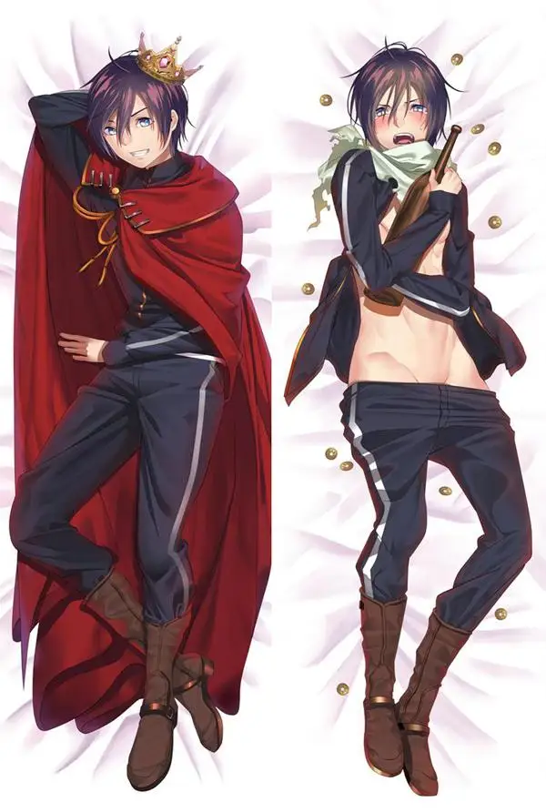 Мужские японские персонажи аниме норагами Yato Throw Otaku декоративные подарки Dakimakura постельные принадлежности длинная подушка для объятий чехол 150x50 см