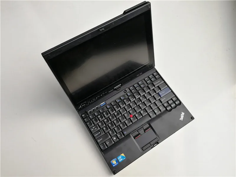 Б/у L-enovo ноутбук x201t планшет i7 4G сенсорный экран авто диагностический компьютер для mb star c5 с программным обеспечением V12. в SSD 360 гб
