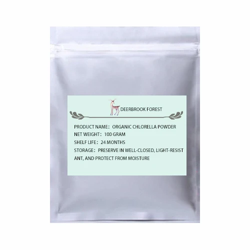 100g(3.53oz) USDA и EC сертифицированный органический порошок хлореллы - Цвет: 100g(3.53oz)