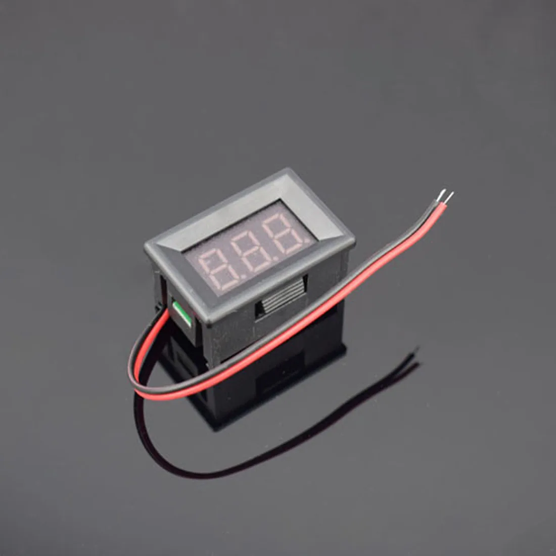 Два провода цифровой Вольтметр 0 36 дюймов светодиодный дисплей Синий DC 4 50 V 30